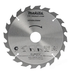 Диск пильный по дереву 185*30/20*2.0 24Т MAKITA STANDARD/D-51437