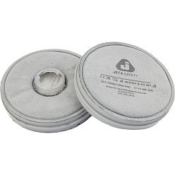Фильтр сменный противоаэрозольный JETA SAFETY 5536-P3RD-PRO HEPA (AirOne) с угольным слоем.