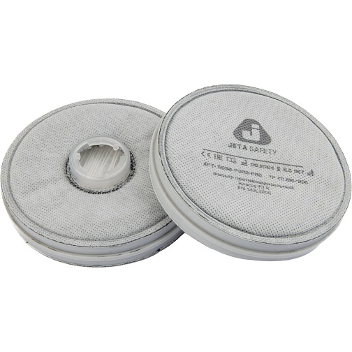Фильтр сменный противоаэрозольный JETA SAFETY 5536-P3RD-PRO HEPA (AirOne) с угольным слоем.: фото 1
