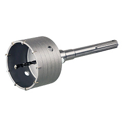 Коронка твердосплавная в сборе SDS-Max 90 х 50 х 100 мм ПРАКТИКА/034-700