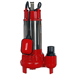Насос погружной дренажный фекальный QUATTRO ELEMENTI SEWAGE 1200F Ci (1200Вт,367л/мин,H=16м,чугун+нерж)/910-171
