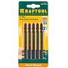 Пилки для лобзика KRAFTOOL Т144D 5шт. (75мм,CR-V,дерево6-60мм,ДСП,ДВП)/159521-4-S5 (Германия) **: миниатюра фото 2