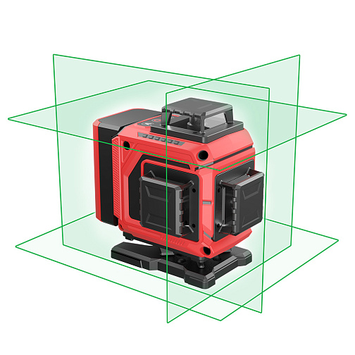 Нивелир лазерный CONDTROL PLANO 4D (GreenBeam,30/60м,±0,3мм/м,аккумуляторы,набор,кейс)1-2-474: фото 1