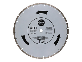 Диск алмазный 400х25,4/22 сегм. ONYX/бетон