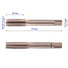 Метчик маш/руч М10х1,5 осн. (к-т 2шт) 6H HSS DIN-352/2 H-Tools (230100TXHT-2): миниатюра фото 2