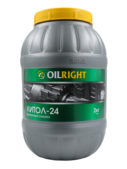 Смазка Литол-24 OIL RIGHT 2кг: фото 1