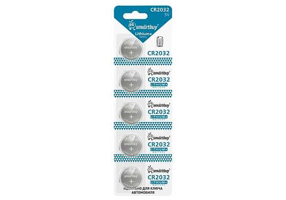 Элемент питания CR2032/3B Литиевый Smartbuy (SBBL-2032-3B): фото 4