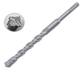 Бур SDS-Plus 14 х 600 х 540 мм ONYX "Full 4-Cutter", тв.сплав.головка с 4-мя кромками