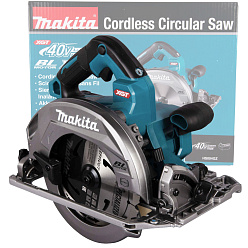 Пила дисковая аккумуляторная MAKITA HS004GZ (BL-Motor,40В/XGT,185/190х30мм,62.5мм,без акк и з/у)