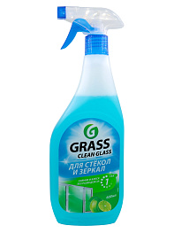 Средство для очистки стекол и зеркал GRASS "Clean Glass" (тригер 600мл)