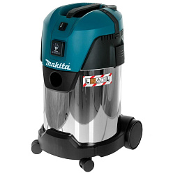 Пылесос MAKITA VC3011L (1000Вт,класс-L,V-30л,21кПа,216куб.м/час,нерж.бак)