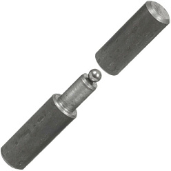 Петля гаражная (Ф-22 L=120) с шар.