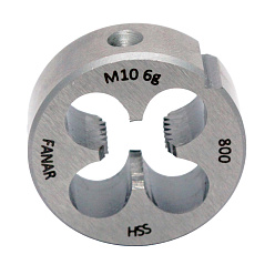 Плашка М 4х0,7 осн. 6g HSS 800 DIN-22568 F-R (N1-121001-0040)