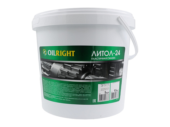 Смазка Литол-24 OIL RIGHT 5кг: фото 1