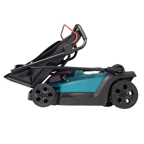 Газонокосилка аккумуляторная MAKITA DLM330RT (18В/5.0Ач/LXT+DC18RC,до450кв.м): фото 2