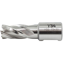 Сверло корончатое D 15х30 мм HSS хв.Weldon 3/4(19мм) HSS-Pro T34