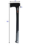 Топор-колун 1,7 кг Plantic 16 L-780мм) 27463-01: миниатюра фото 5