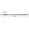 Метчик гаечный М 8х1,25 осн. 6H HSS NGMf F-R (F1-151001-0080): миниатюра фото 2