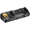 Устройство зарядное DeWALT DCB132 (10.8/12В/14.4/18/54В,XR,двухпортовое): миниатюра фото 1