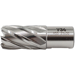 Сверло корончатое D 21х30 мм HSS хв.Weldon 3/4(19мм) HSS-Pro Т34