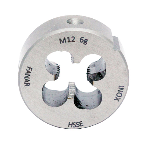Плашка М12х1,75 осн. по нержавеющей стали 6g HSSE INOX DIN-22568 F-R (N2-188001-0120): фото 1