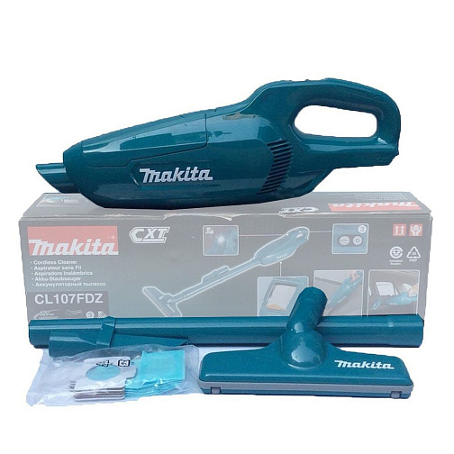 Пылесос аккумуляторный MAKITA CL107FDZ (12В/CXT,1400л/мин,50мБар,без акк.и з/у): фото 1
