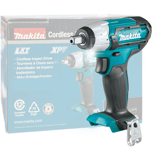 Гайковерт ударный аккумуляторный MAKITA TW141DZ (12В/CXT,1/2