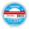 Изолента ПВХ 19 мм 20 метров ПРОФИ белая Smartbuy: миниатюра фото 1