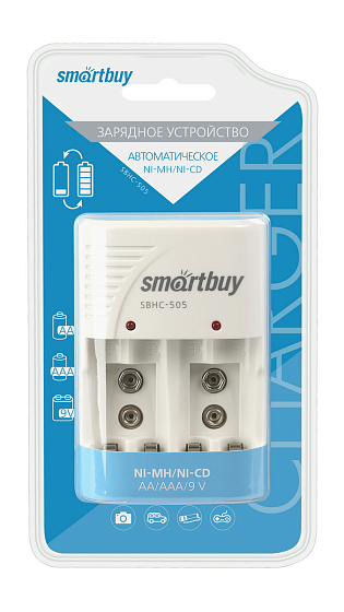 Зарядное устройство для Ni -Mh/Ni-Cd аккумуляторов Smartbuy 505 (SBHC-505): фото 3