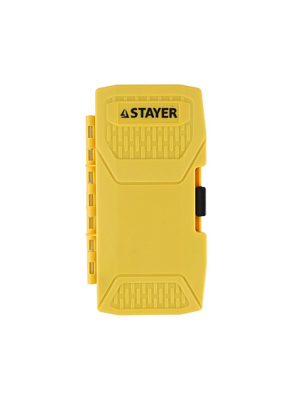 Набор бит STAYER 26135-H44 (44предметов:биты,головки, адаптеры магнит.держатель, в боксе): фото 3