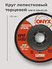 Круг лепестковый торцевой 125х22 Р 60(25) нерж. ONYX: миниатюра фото 4