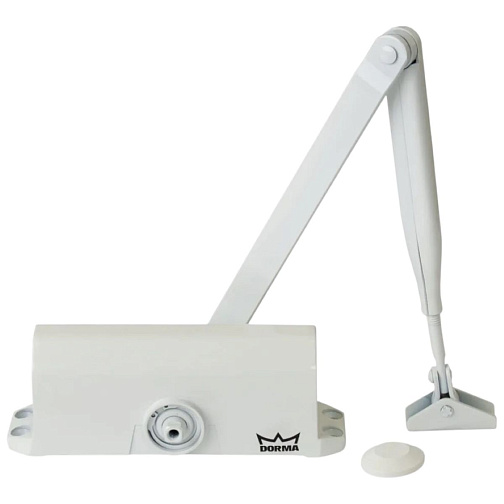 Доводчик DORMA TS-77 EN 2 (до 45 кг) белый: фото 1