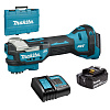 Реноватор аккумуляторный MAKITA DTM52SFK (BL-Motor,18В,1*3.0Ач/LXT,Starlock,кейс): миниатюра фото 1
