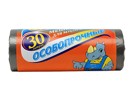 Мешки для мусора 30лx20 шт Особо Прочные (ОП)