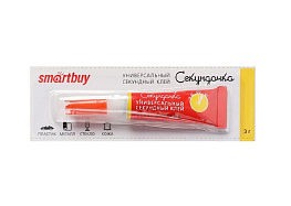 Клей супер (универсальный, сверхпрочный), 3 гр.,лента BL-12 (144/576) Smartbuy SBT-SG-1P2