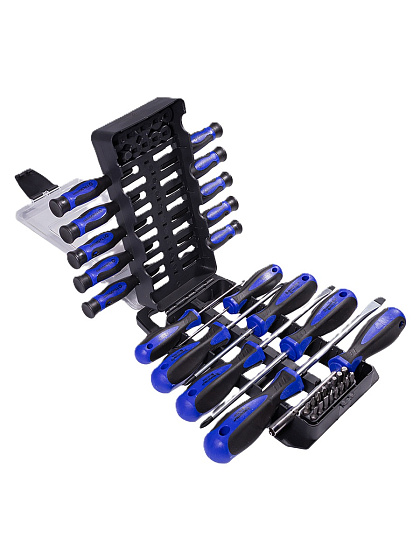 Набор отверток, 44 предмета, головки, TORX, SL, PH, СR-V сталь Smartbuy, SBT-PRO-SCN-44: фото 4