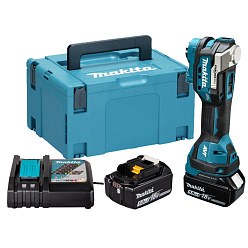 Реноватор аккумуляторный MAKITA DTM52RTJX1 (BL-Motor,18В,2*5.0Ач/LXT,Starlock)