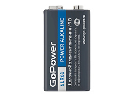 Батарейка Крона Alkaline GP (GoPower) 6LR61 BL1 9V Alkaline 1-10-240