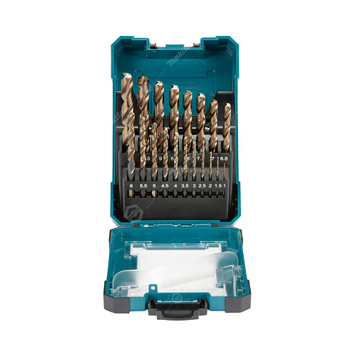 Набор сверл по металлу 1,0-10,0 мм 19 шт. MAKITA M-FORCE/D-67583: фото 1