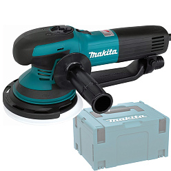Машина эксцентриковая MAKITA BO6050J (750Вт,150мм,пл.пуск,кейс)