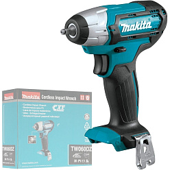 Гайковерт ударный аккумуляторный MAKITA TW060DZ (12В/CXT,1/4",60Нм,без акк) **