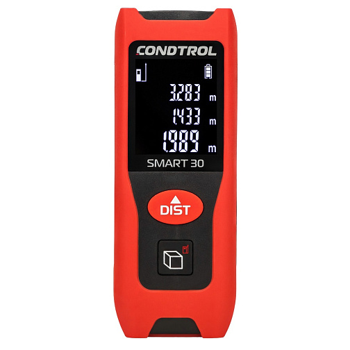 Дальномер лазерный CONDTROL Smart 30 (0.05-30м,±2мм,уровень,2x1,5В)/1-4-132: фото 1