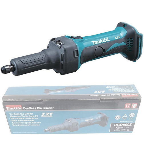 Машина шлифовальная прямая аккумуляторная MAKITA DGD800Z (18В/LXT,6мм,без акк.и з/у): фото 1
