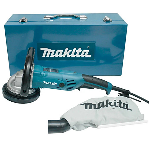Машина шлифовальная для бетона MAKITA PC5000C (1400Вт,125*22мм,пл.пуск,кейс): фото 2