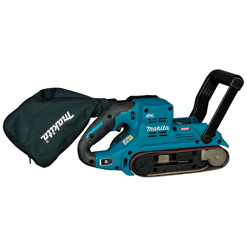 Машина ленточная аккумуляторная MAKITA BS001GZ (BL-Motor,40В/XGT,75х533мм) **: фото 2