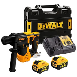 Перфоратор аккумуляторный DeWALT DCH072P2 (BL-Motor,12В/2*5.0Ач/XR,SDS-Plus,1.2Дж,2режима,кейс)