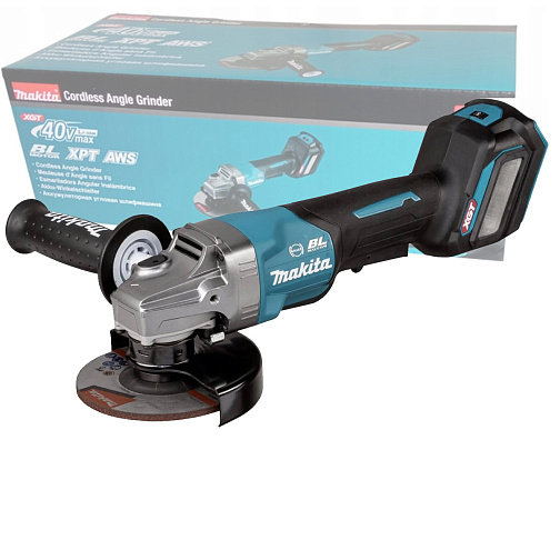 Машина шлифовальная угловая аккумуляторная MAKITA GA029GZ (BL-Motor,40В/XGT,125мм,без акк.и з/у): фото 1