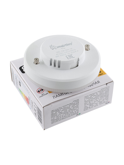 Лампа светодиодная 10Вт GX53 Теплый белый (LED) 3000К ( SBL-GX-10W-3K): фото 2