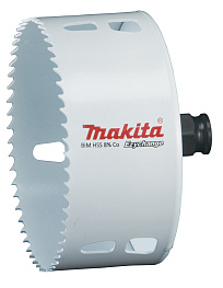 Коронка Bi-Metal HSS-Co MAKITA Ezychange (d105мм/L-44мм,нержавейка,сталь,цв.мет,ПВХ,дерево)/E-04008 **