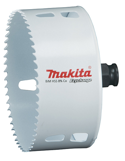 Коронка Bi-Metal HSS-Co MAKITA Ezychange (d105мм/L-44мм,нержавейка,сталь,цв.мет,ПВХ,дерево)/E-04008 **: фото 1
